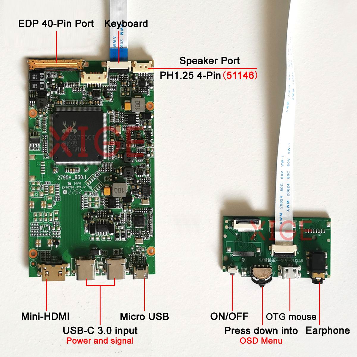 4K Driver Board Fit LP140QH2 L - Usb C To Hdmi 评论和价格