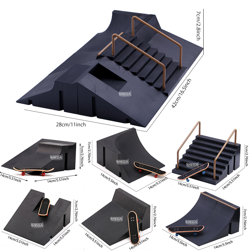 DIY Finger Skatepark Kit Mini  - Tech Deck Accessories 评论和价格