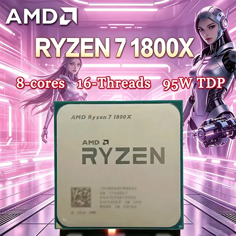 AMD Ryzen 7 1800X CPU 3.60GHz- - Amd Cpu Ryzen 7 评论和价格