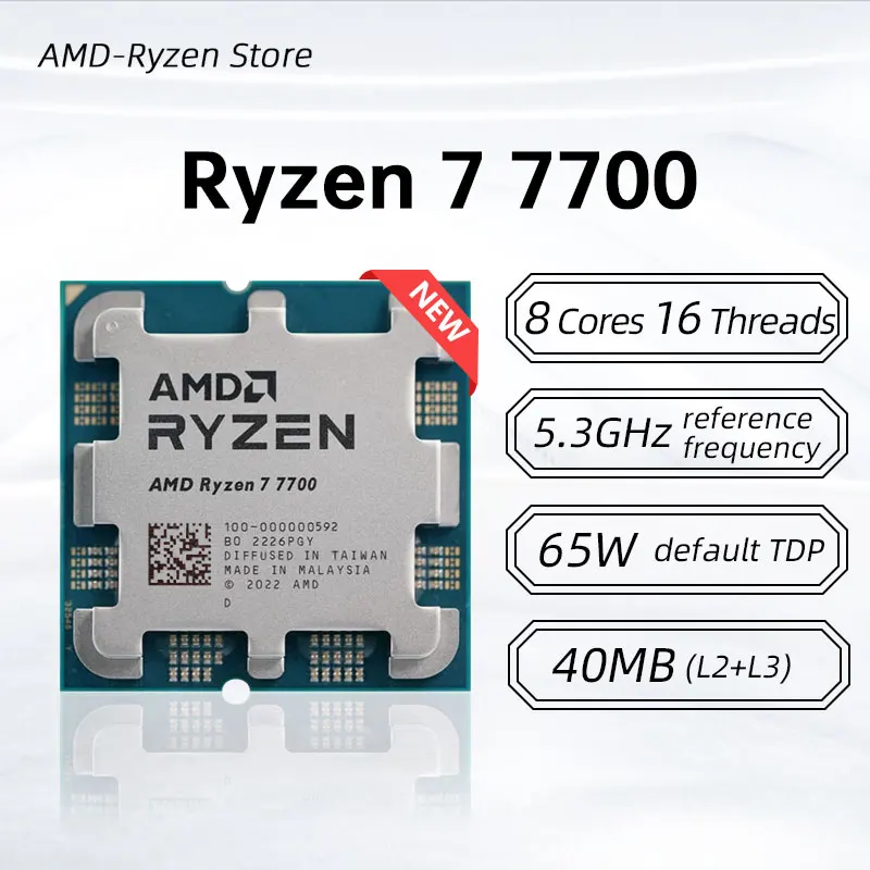 New AMD Ryzen 7 7700 Processor - Amd Cpu Ryzen 7 评论和价格