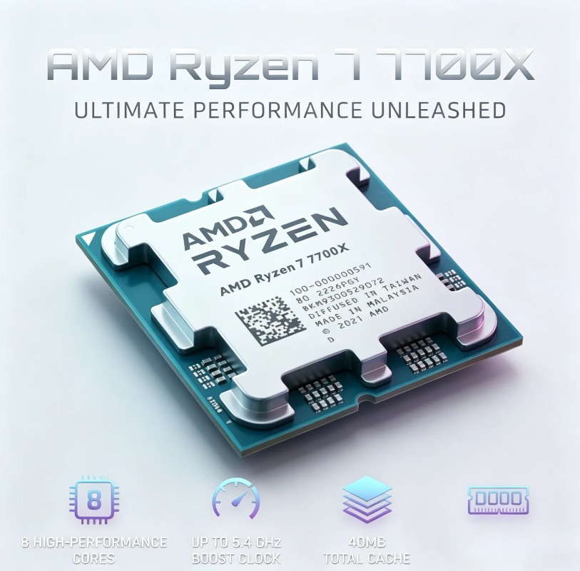 AMD Ryzen 7 7700X R7 7700X CPU - Amd Cpu Ryzen 7 评论和价格