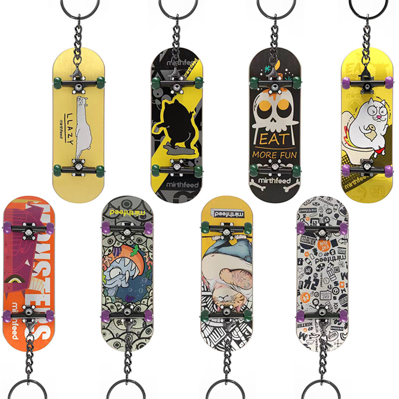 Key Buckle Wooden Finger Skate - Tech Deck Accessories 评论和价格