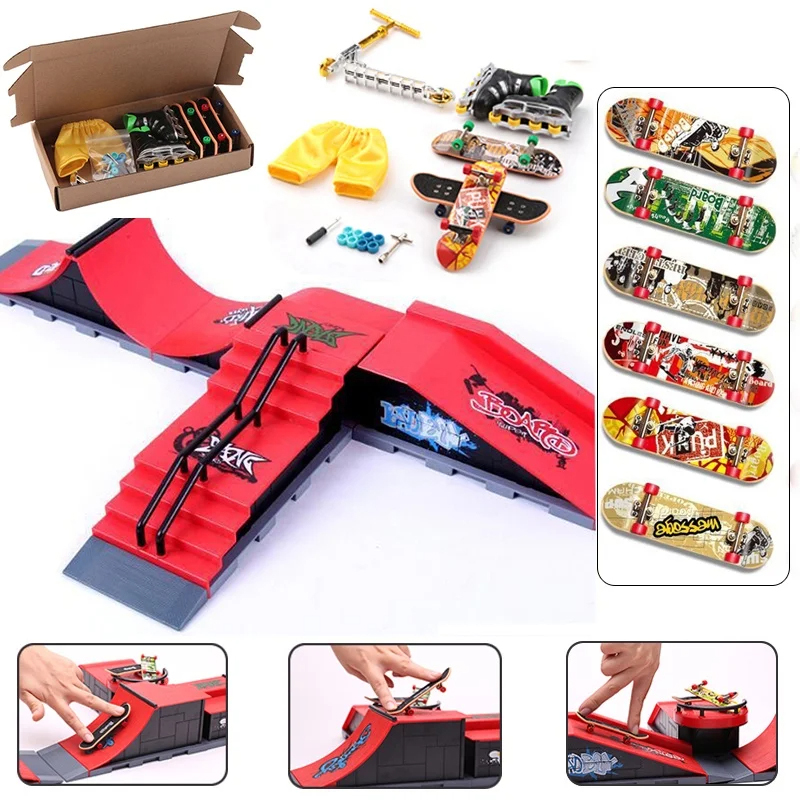 6-In-1 Finger Skateboards DIY  - Tech Deck Accessories 评论和价格