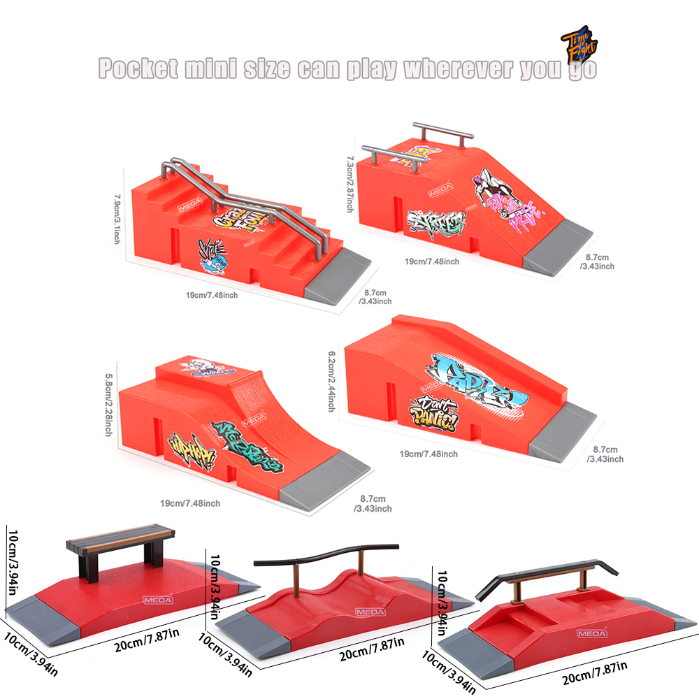 6-In-1 Finger Skateboards DIY  - Tech Deck Accessories 评论和价格