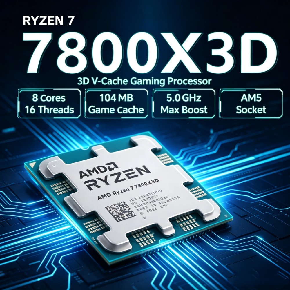 CPU AMD Ryzen 7 7800X3D Replac - Amd Cpu Ryzen 7 评论和价格