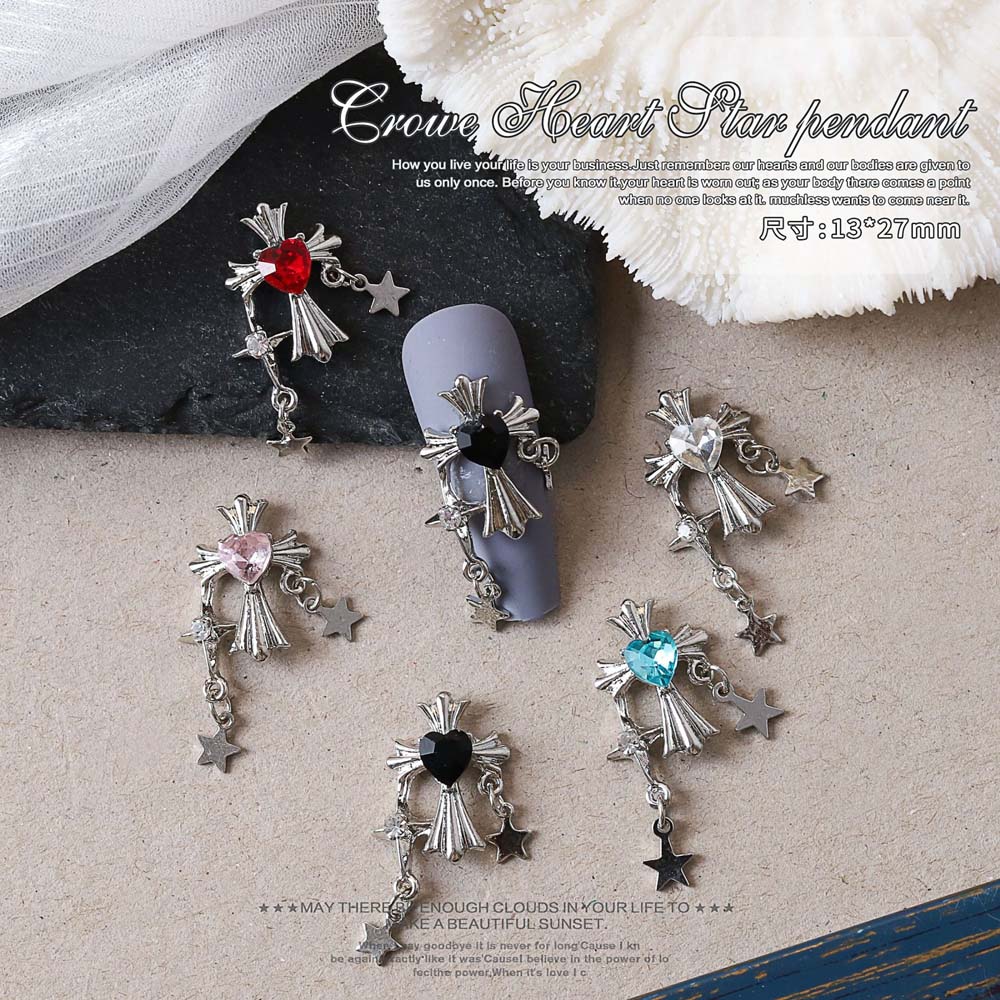 10pcs Retro Cross Chain Nail A - Trending Tech Accessories 评论和价格