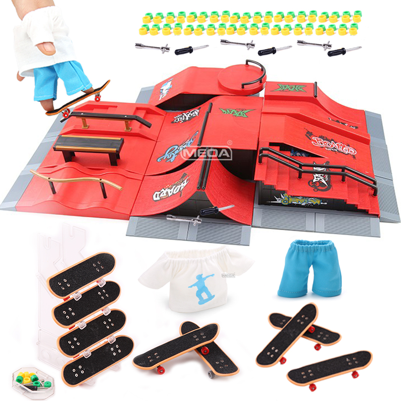 Finger Skatepark 10-in-1 Set P - Tech Deck Accessories 评论和价格